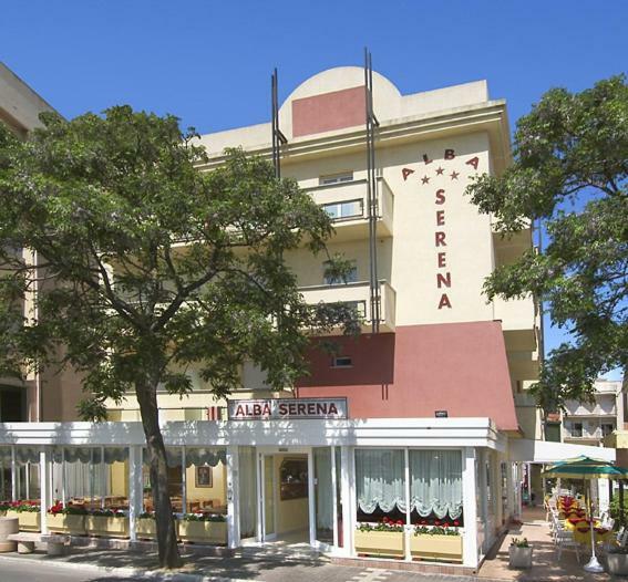 Hotel Alba Serena Misano Adriatico Eksteriør billede